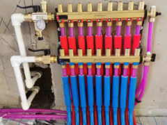 于洪區(qū)萬(wàn)科四季花城地?zé)岚惭b